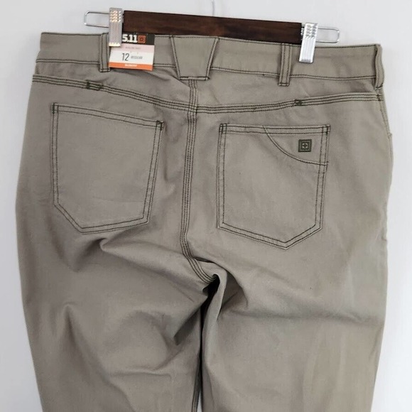 511 Tactical Women's Avalon Pants Stretch Cotton Blend Size 12 New With Tag - Picture 4 of 16